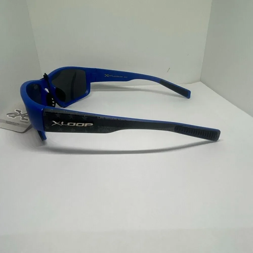 X-Loop Patriotic Sport Sunglasses UV400 Protection Wrap Style